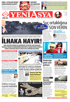 YENİ ASYA 23 Ekim 2025 gazete manşeti