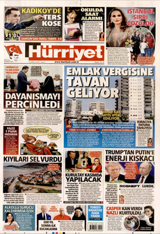 HÜRRİYET 24 Ekim 2025 gazete manşeti