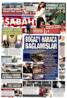 SABAH 24 Ekim 2025 gazete manşeti