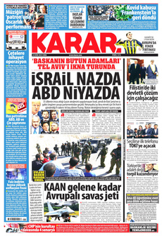 KARAR 24 Ekim 2025 gazete manşeti