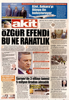YENİ AKİT 24 Ekim 2025 gazete manşeti