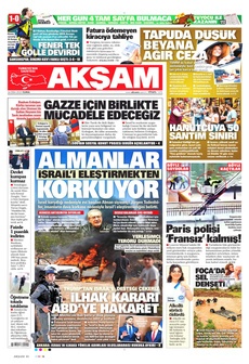 AKŞAM 24 Ekim 2025 gazete manşeti