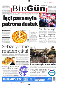 BİRGÜN 24 Ekim 2025 gazete manşeti