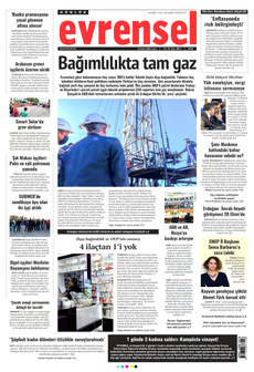 EVRENSEL 24 Ekim 2025 gazete manşeti