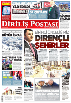 DİRİLİŞ POSTASI 24 Ekim 2025 gazete manşeti