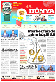 DÜNYA 24 Ekim 2025 gazete manşeti