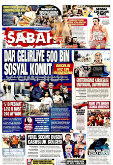 SABAH 25 Ekim 2025 gazete manşeti