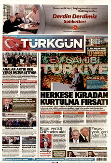TÜRKGÜN 25 Ekim 2025 gazete manşeti