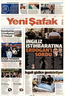 YENİ ŞAFAK 25 Ekim 2025 gazete manşeti