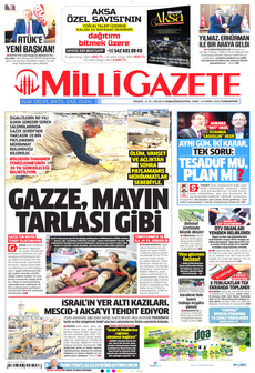 MİLLİ GAZETE 25 Ekim 2025 gazete manşeti