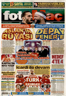 FOTOMAÇ 25 Ekim 2025 gazete manşeti