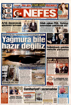 NEFES 26 Ekim 2025 gazete manşeti