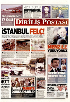 DİRİLİŞ POSTASI 26 Ekim 2025 gazete manşeti