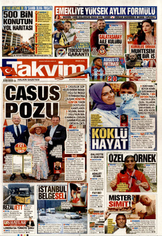 TAKVİM 26 Ekim 2025 gazete manşeti