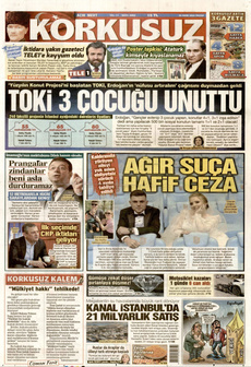 KORKUSUZ 26 Ekim 2025 gazete manşeti