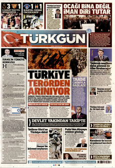 TÜRKGÜN 27 Ekim 2025 gazete manşeti