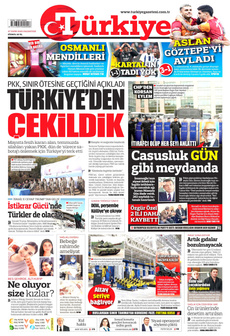 TÜRKİYE GAZETESİ 27 Ekim 2025 gazete manşeti