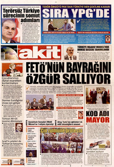 YENİ AKİT 27 Ekim 2025 gazete manşeti