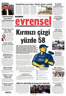 EVRENSEL 27 Ekim 2025 gazete manşeti