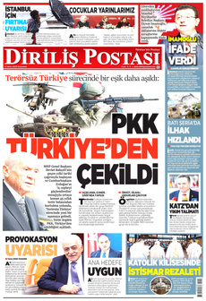 DİRİLİŞ POSTASI 27 Ekim 2025 gazete manşeti