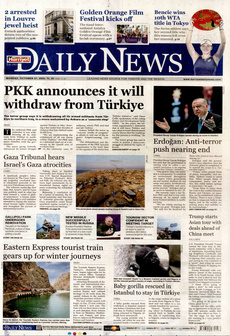 HÜRRİYET DAİLY NEWS 27 Ekim 2025 gazete manşeti