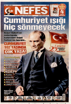 NEFES 29 Ekim 2025 gazete manşeti