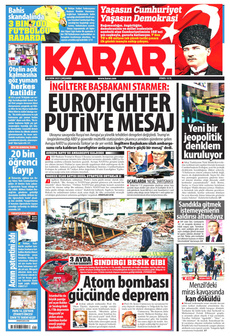 KARAR 29 Ekim 2025 gazete manşeti