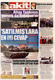 YENİ AKİT 29 Ekim 2025 gazete manşeti