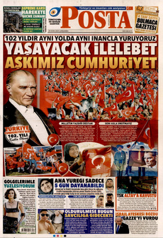 POSTA 29 Ekim 2025 gazete manşeti