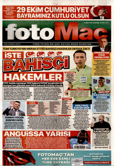 FOTOMAÇ 29 Ekim 2025 gazete manşeti