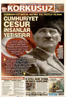 KORKUSUZ 29 Ekim 2025 gazete manşeti