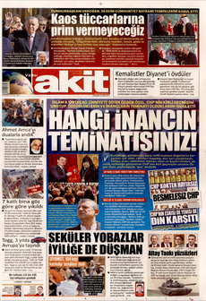 YENİ AKİT 30 Ekim 2025 gazete manşeti