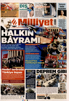 MİLLİYET 30 Ekim 2025 gazete manşeti