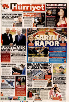 HÜRRİYET 31 Ekim 2025 gazete manşeti