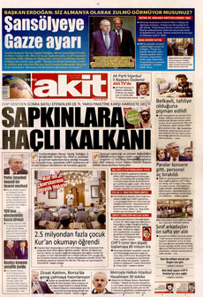 YENİ AKİT 31 Ekim 2025 gazete manşeti