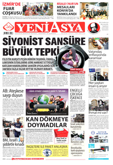YENİ ASYA 31 Ekim 2025 gazete manşeti