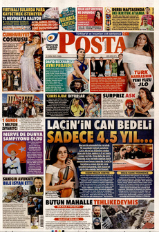 POSTA 31 Ekim 2025 gazete manşeti
