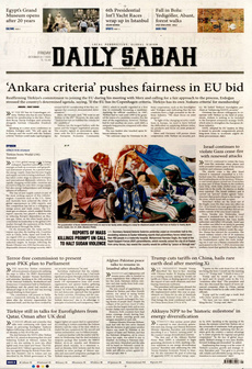 DAİLY SABAH 31 Ekim 2025 gazete manşeti