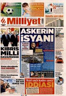 MİLLİYET 14 Kasım 2025 gazete manşeti
