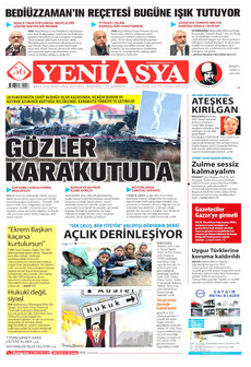 YENİ ASYA 14 Kasım 2025 gazete manşeti