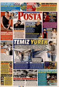 POSTA 14 Kasım 2025 gazete manşeti