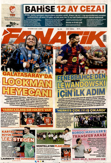 FANATİK 14 Kasım 2025 gazete manşeti