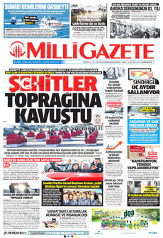 MİLLİ GAZETE 15 Kasım 2025 gazete manşeti