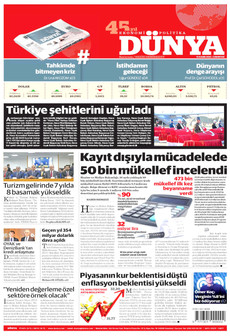 DÜNYA 15 Kasım 2025 gazete manşeti