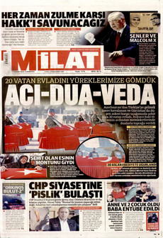 MİLAT 15 Kasım 2025 gazete manşeti