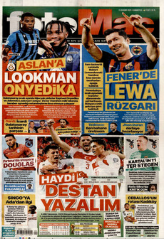 FOTOMAÇ 15 Kasım 2025 gazete manşeti