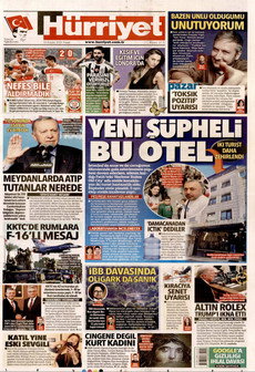 HÜRRİYET 16 Kasım 2025 gazete manşeti