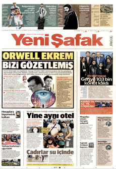 YENİ ŞAFAK 16 Kasım 2025 gazete manşeti