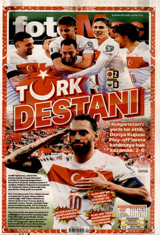 FOTOMAÇ 16 Kasım 2025 gazete manşeti