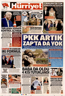 HÜRRİYET 18 Kasım 2025 gazete manşeti